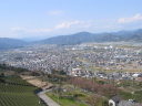 東海道の宿場町『金谷』。クリックすると大きくなります。